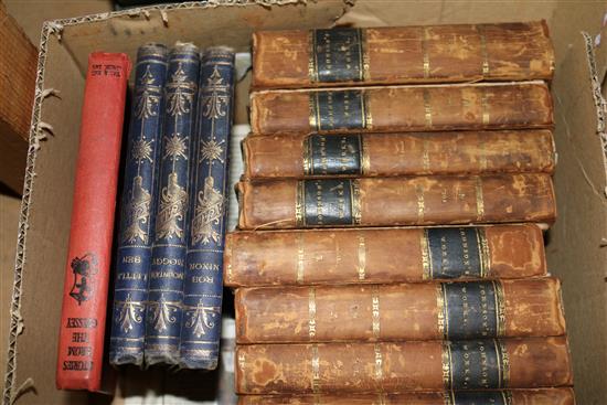 MURPHY, Works S Johnson, 12 vols; Churchills Marlborough, 2 vols; Mackenzies Remininscences of Glasgow, 4 vols & 3 other vols